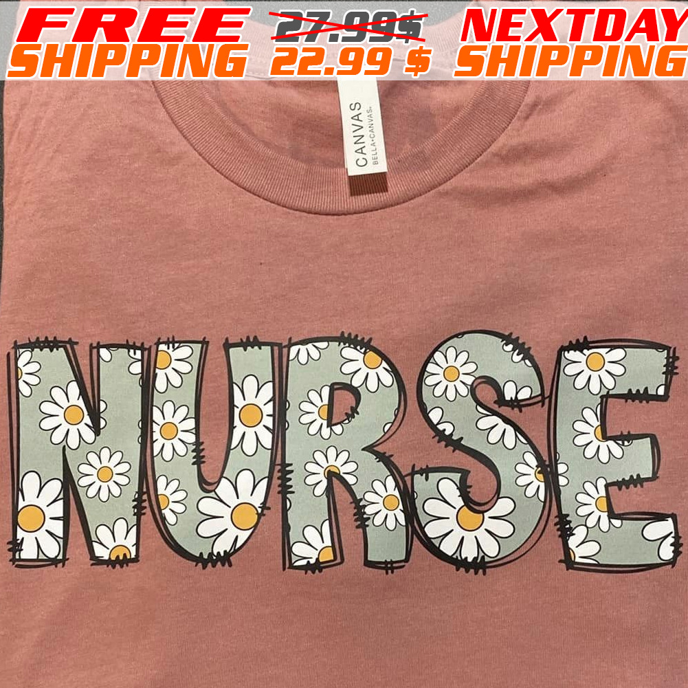 Flower Nurse Shirt