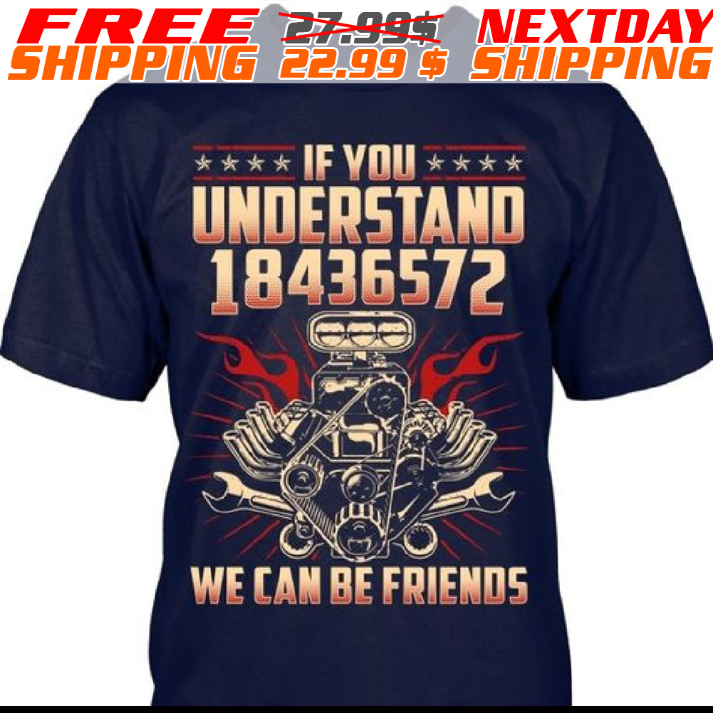 If You Understand 18436572 We Can Be Friends Shirt