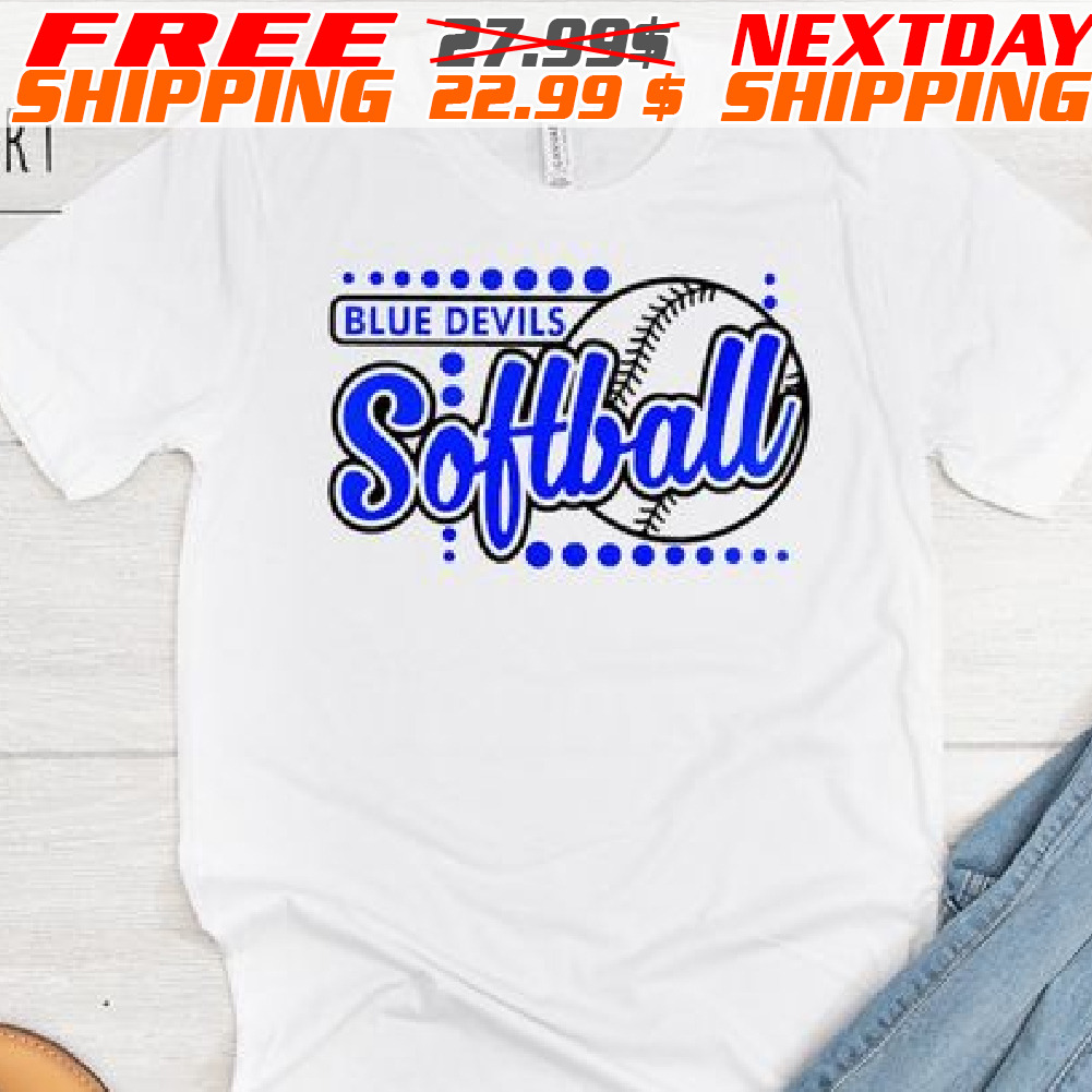 Blue Devils Softball Shirt