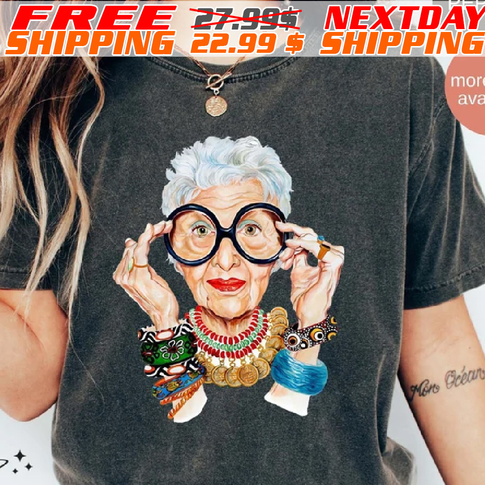 Iris Apfel Rememberance Shirt