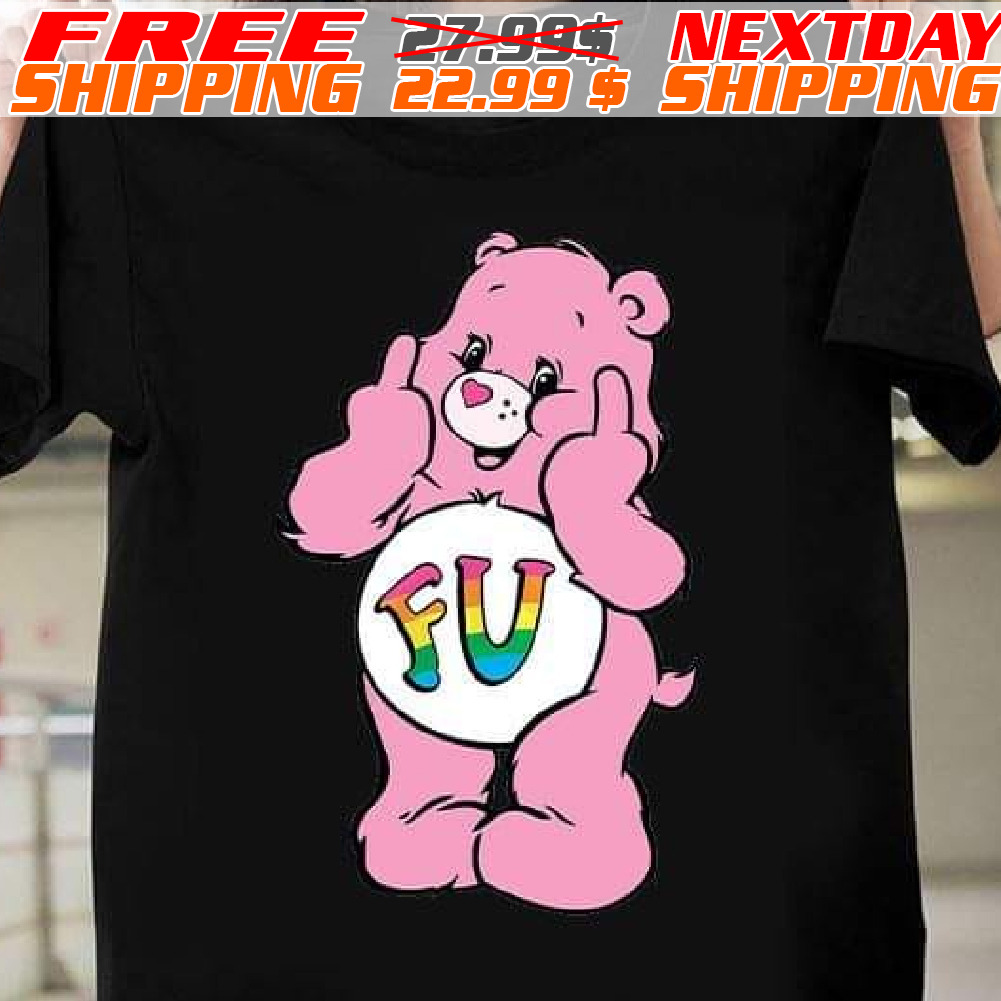 Bear Cartoon FU LGBT Shirt