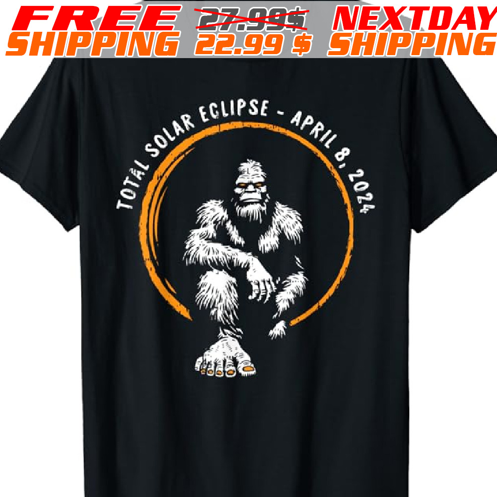 Bigfoot total solar eclipse april 8 2024 Shirt