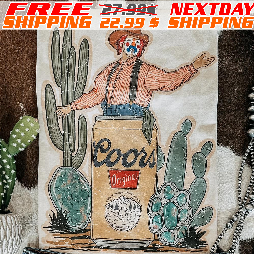 Rodeo Clown Coors Cowboy Shirt