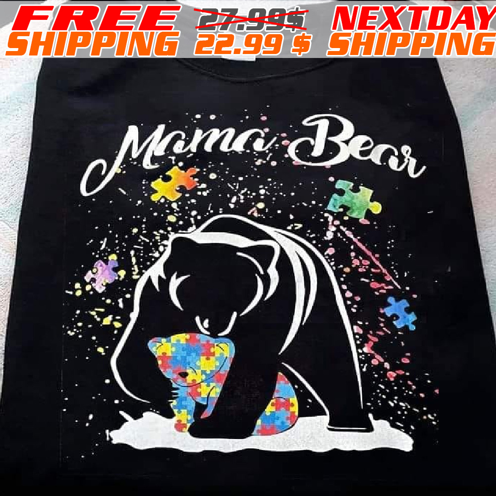 Autism Awareness Mama Bear Shirt