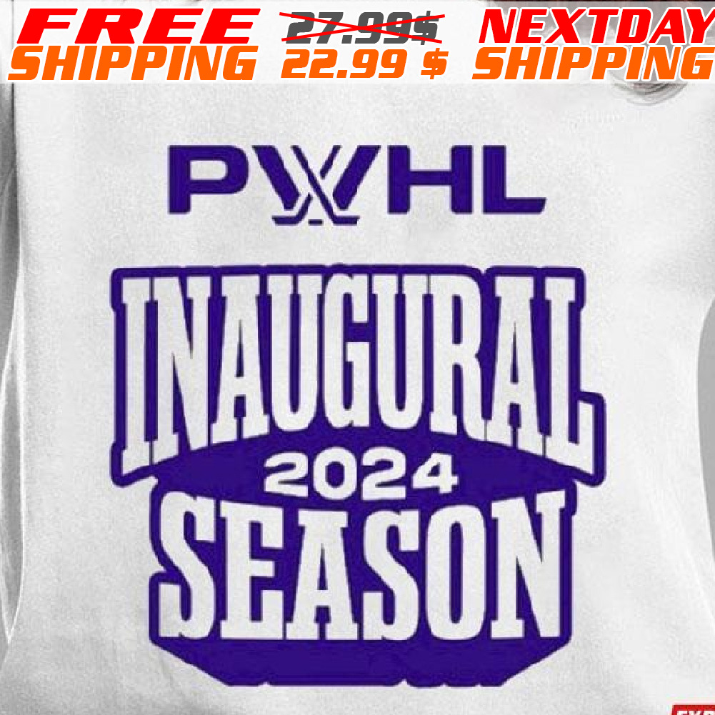 Pwhl Inaugural Season 2024 Shirt