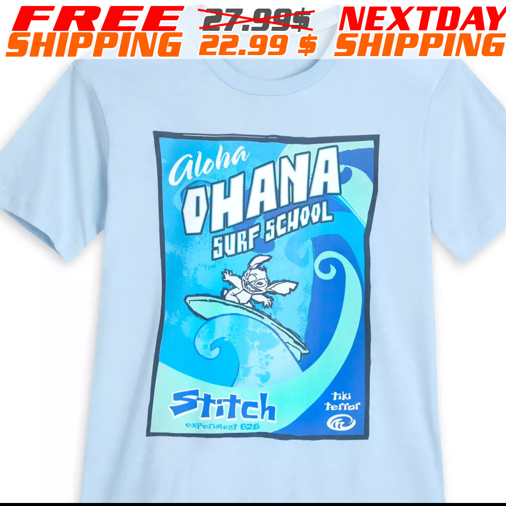 Stitch ''Ohana Surf School Shirt