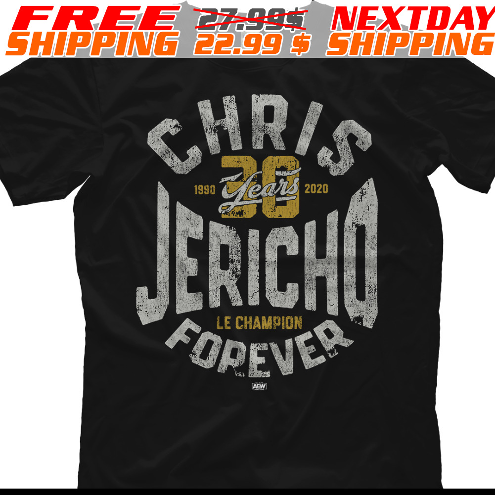 Chris Jericho 30 Years Commemorative Shirt