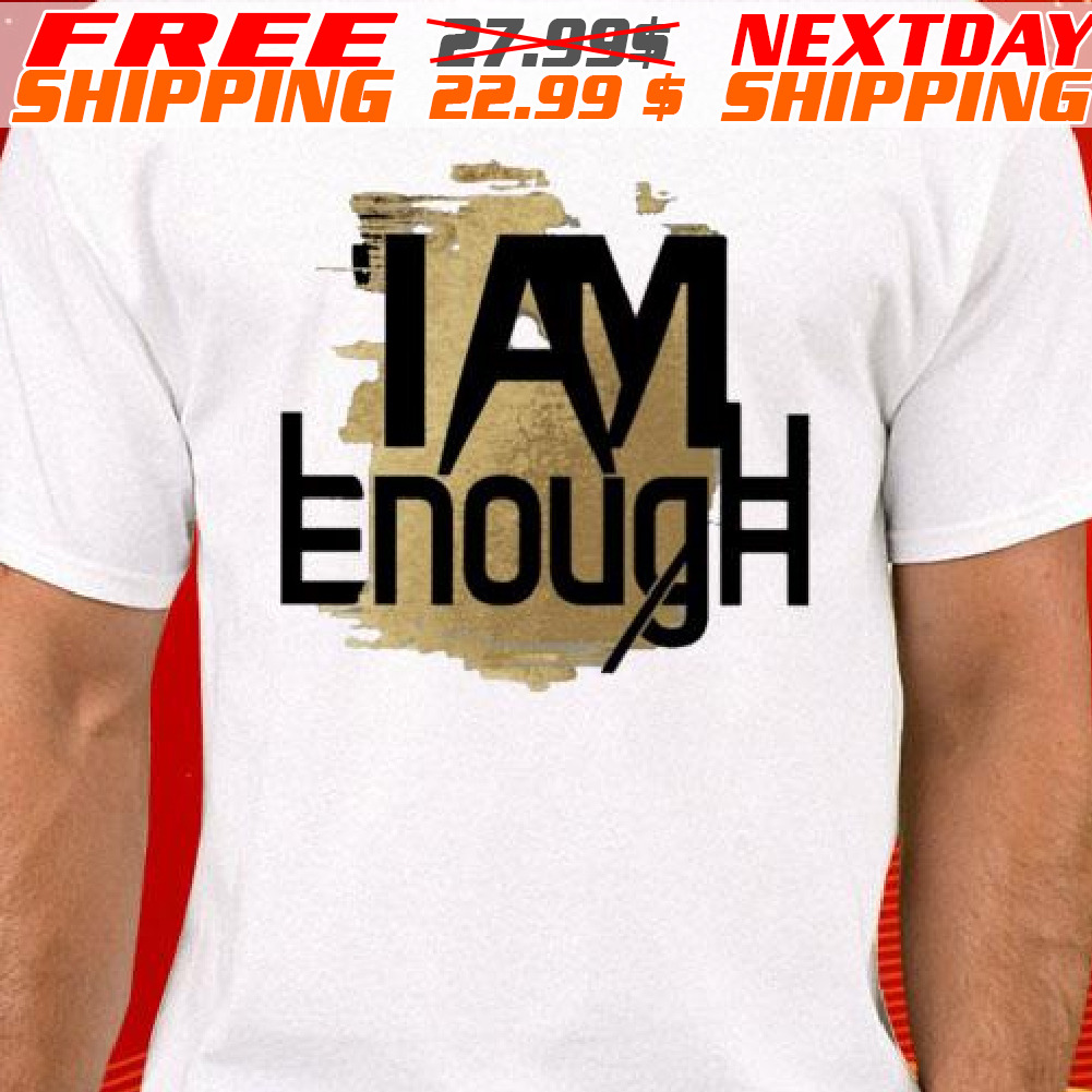I Am Kenough Gold Logo Shirt