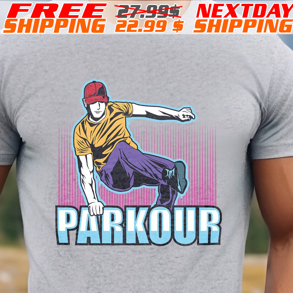Urban Free Running Parkour 2024 Shirt