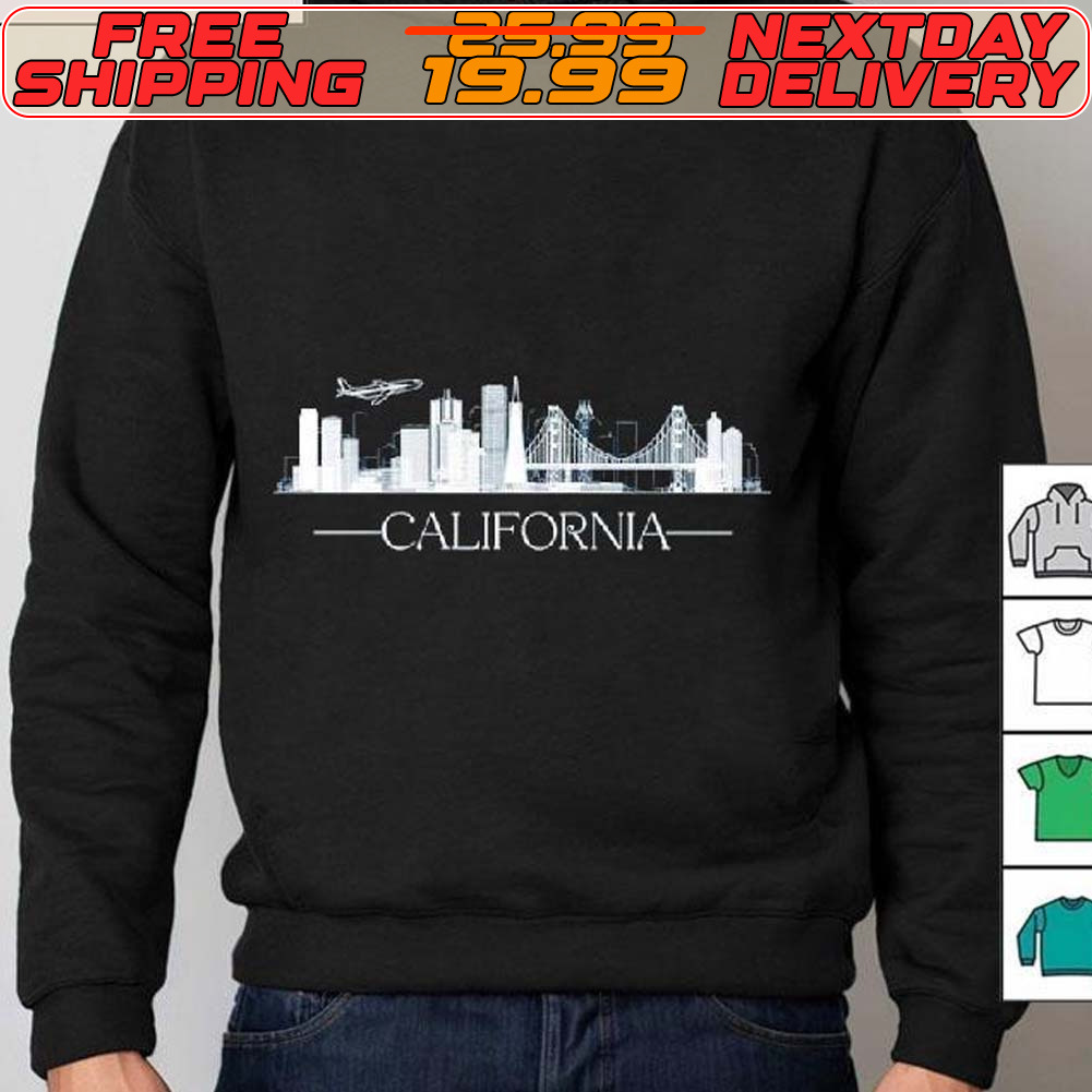 Awesome California City Skyline Shirt