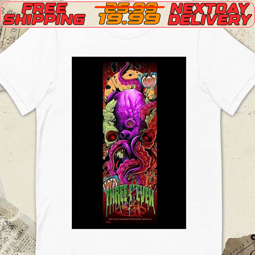 The 311 March 3 2024 Mechanics Bank Arena Event Shirt