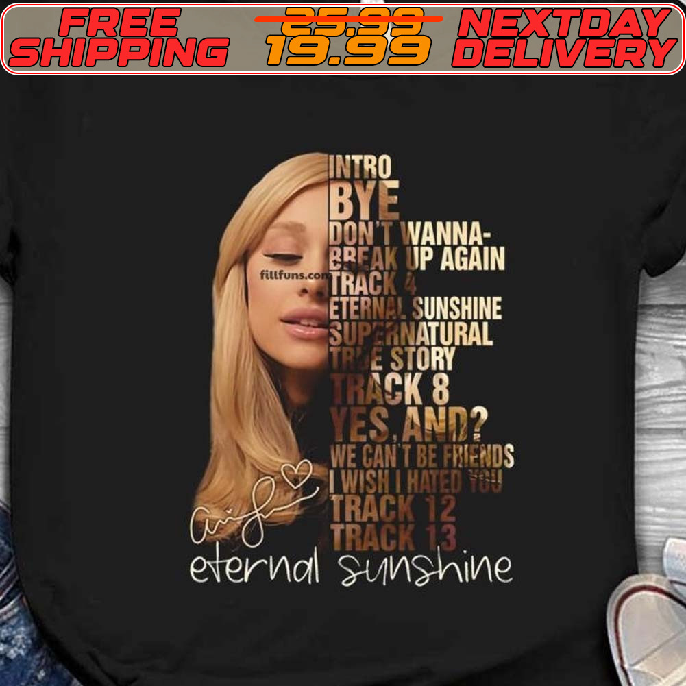 Ariana Grande Album Signature Shirt