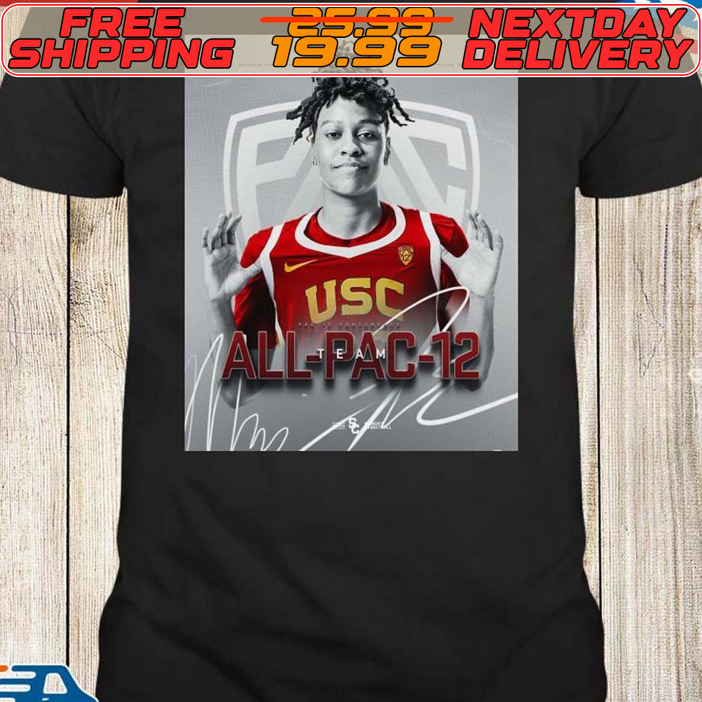Congrats To Kenzie Forbes Usc Women’s Basketball On Being Named To The All Pac 12 Team Poster Shirt