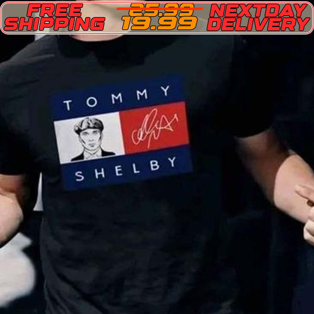 Tommy Hilfiger Peaky Blinders Tommy Shelby Signature T-Shirt