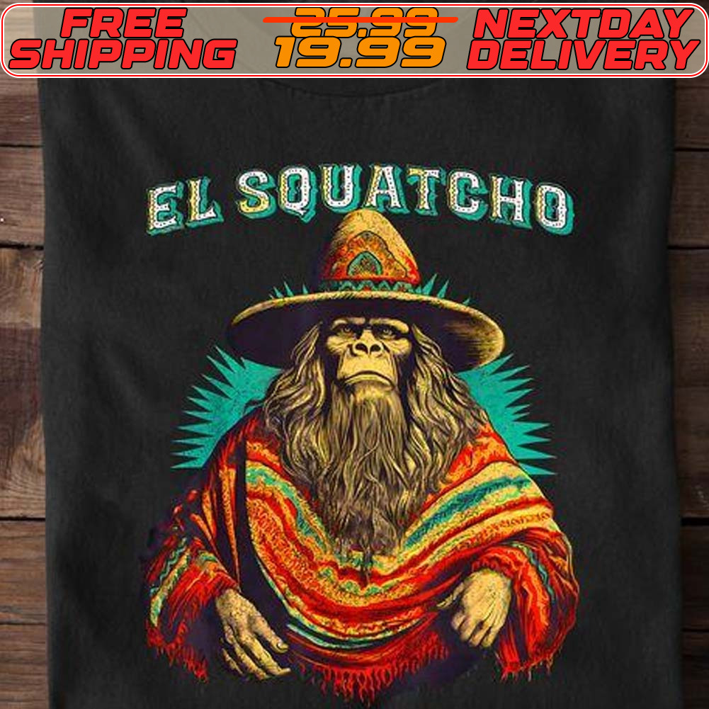 El Squatcho Big Foot Native American Shirt