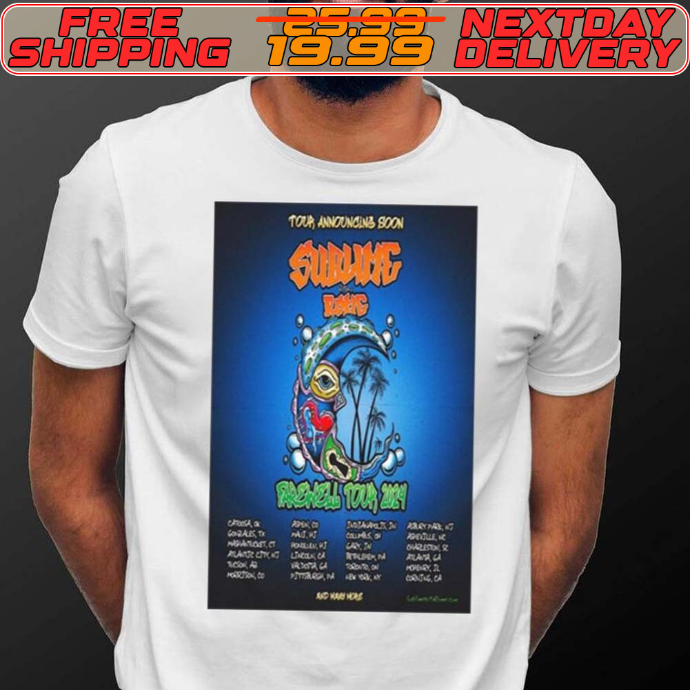 Poster Sublime W Rome Farewell Tour 24 Shirt