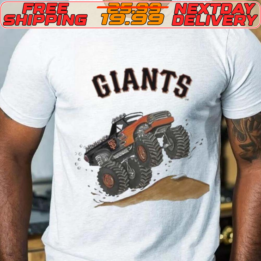 San Francisco Giants Monster Truck MLB Shirt