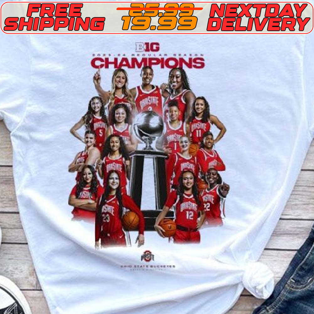 Ohio State Buckeyes Women’s Basketball Regular Season Champions Cup All Team Shirt