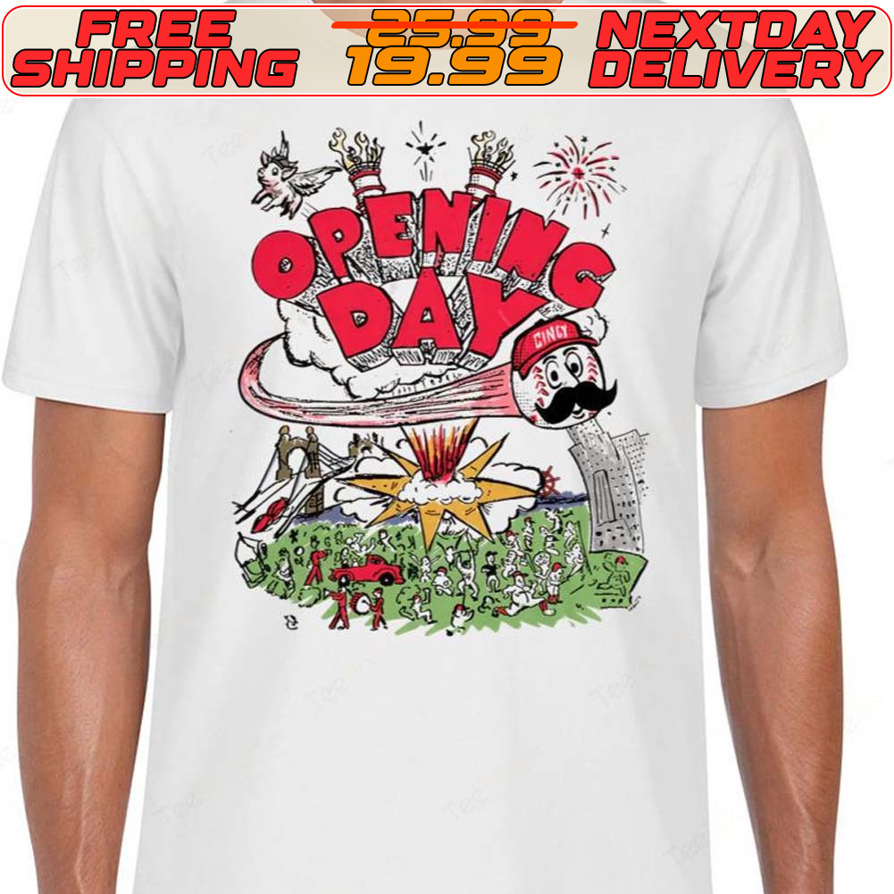 Opening Day Madness Cincinnati Baseball Chaos Shirt