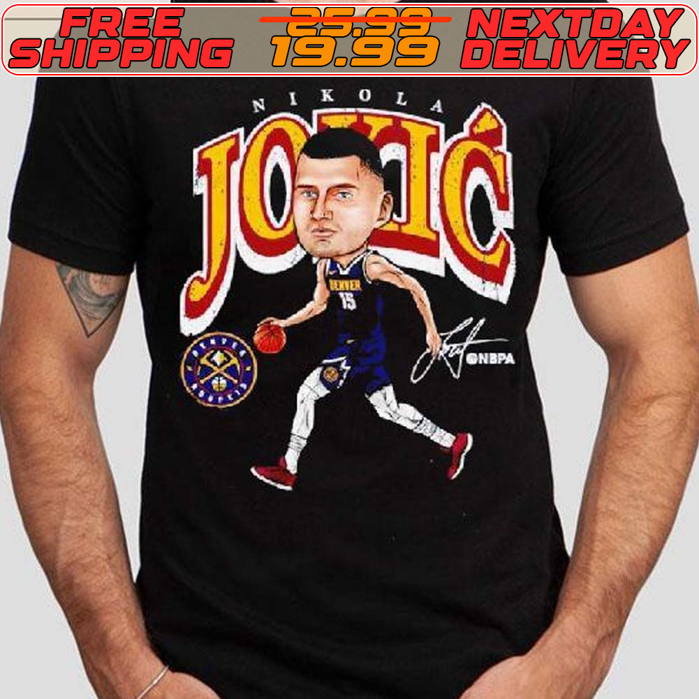Nikola Jokic Cartoon Denver Nuggets Signature Shirt