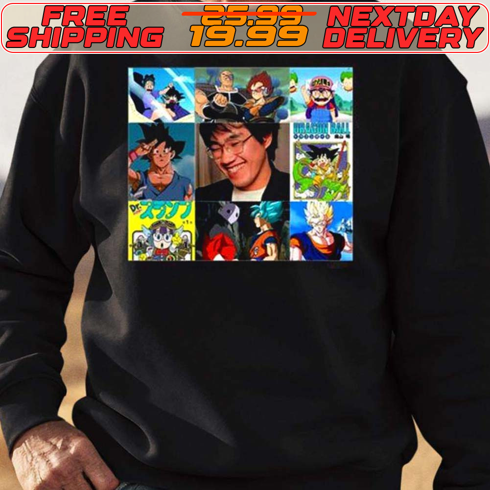 Rip Akira Toriyama Dragon Ball Z Shirt