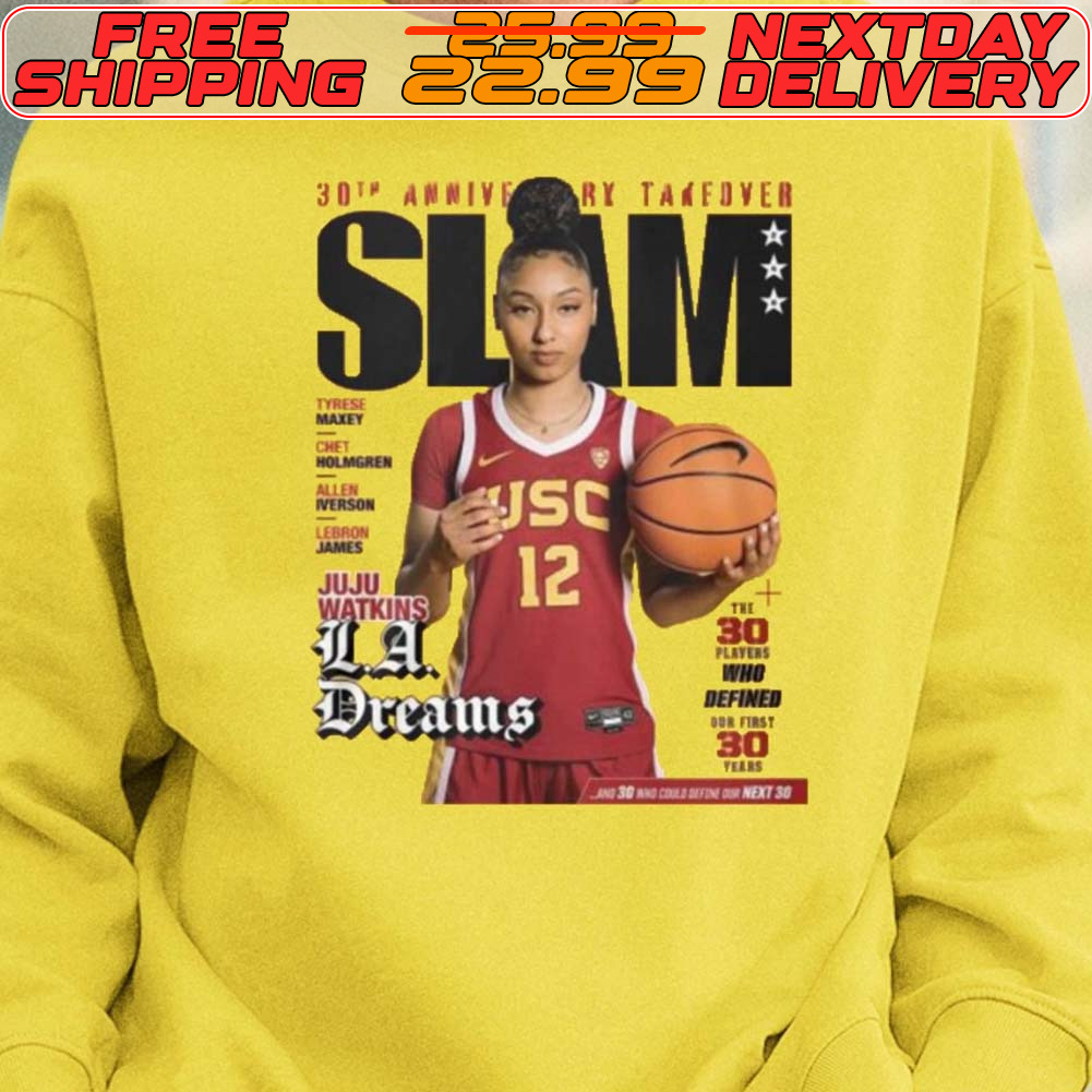 Gavin Morris Juju Watkins Slam 30th Anniversary Takeover Shirt