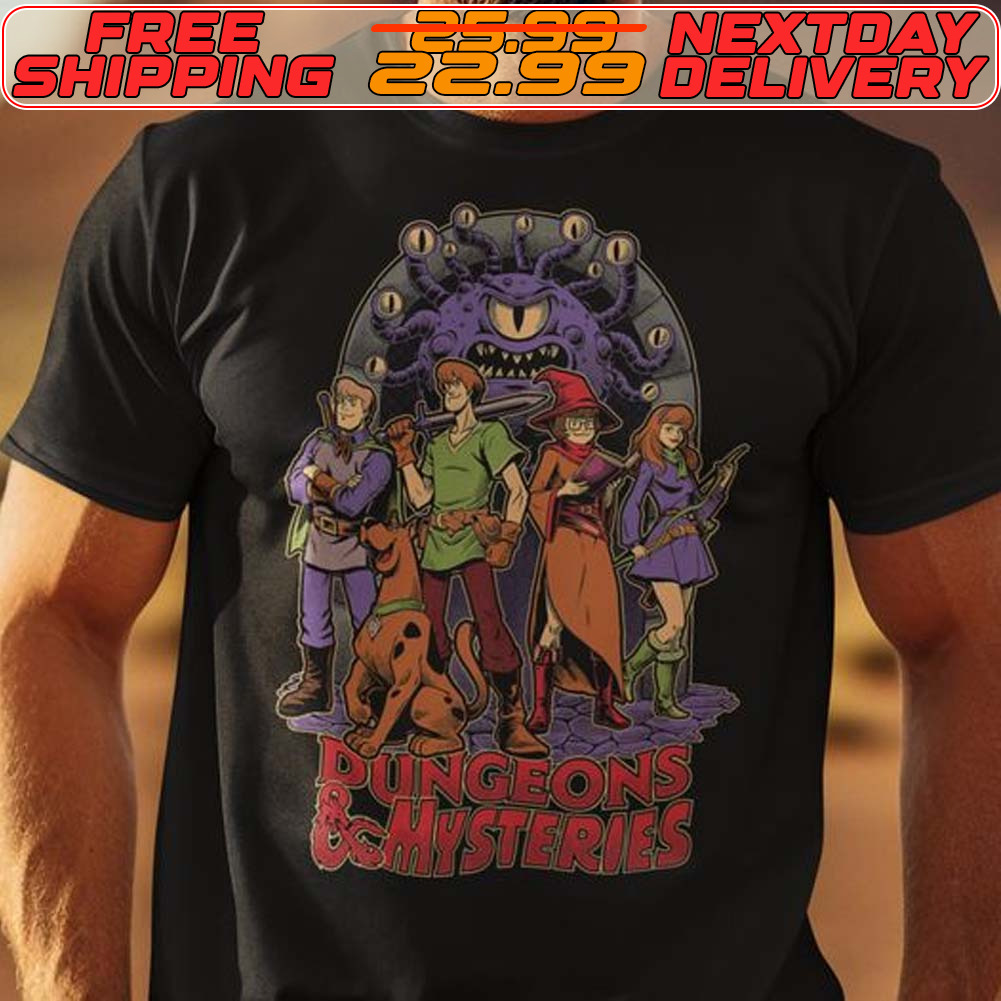 Scooby Doo Dungeons And Mysteries Shirt