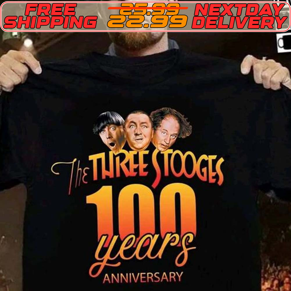 The Three Stooges 100 Years Anniversary Shirt