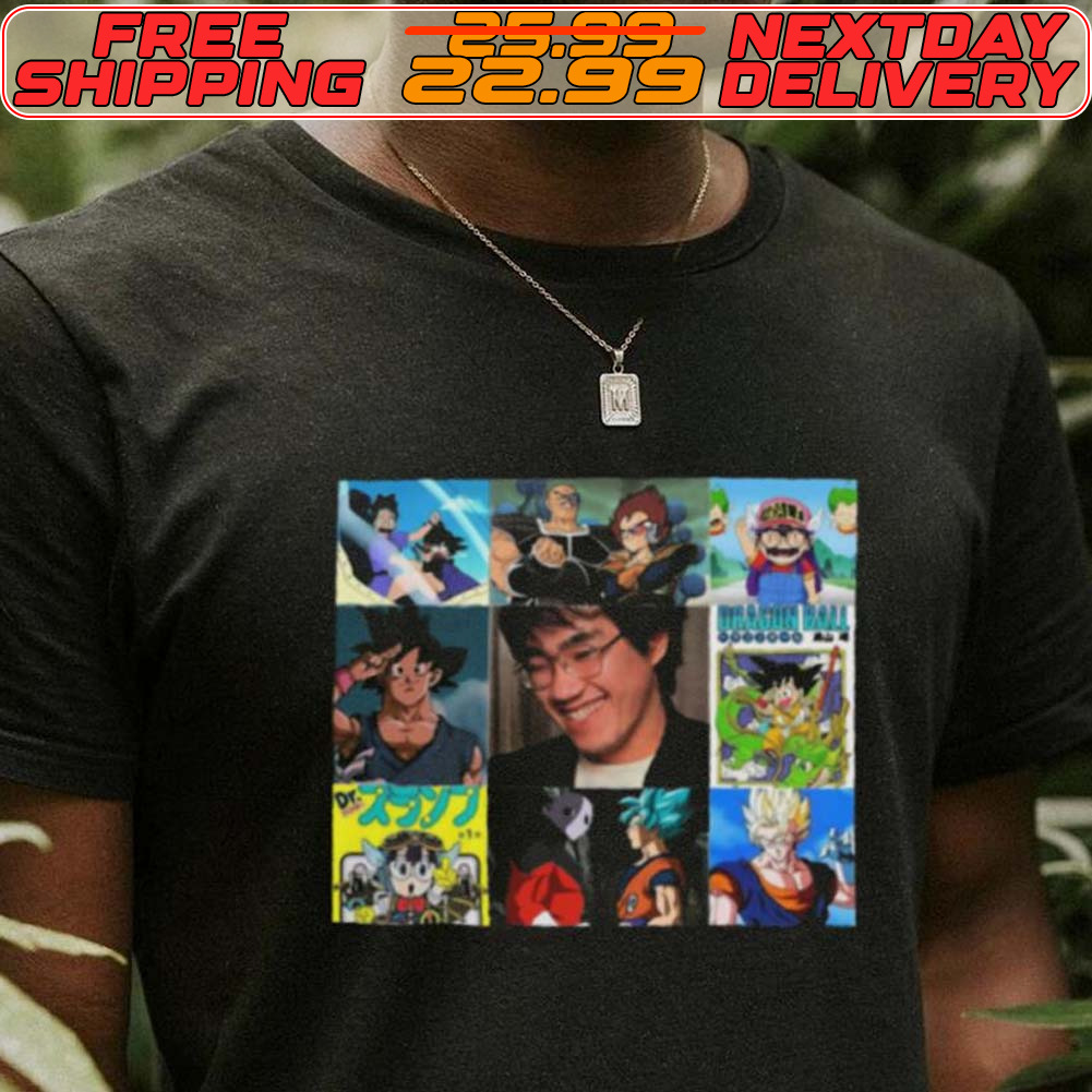 Akira Toriyama Dragon Ball Thank Memories Shirt