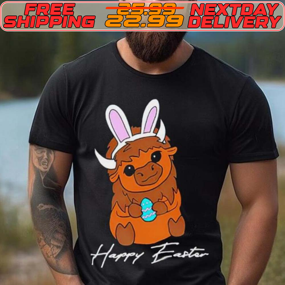 Happy Easter Buffalo Bunny Shirt