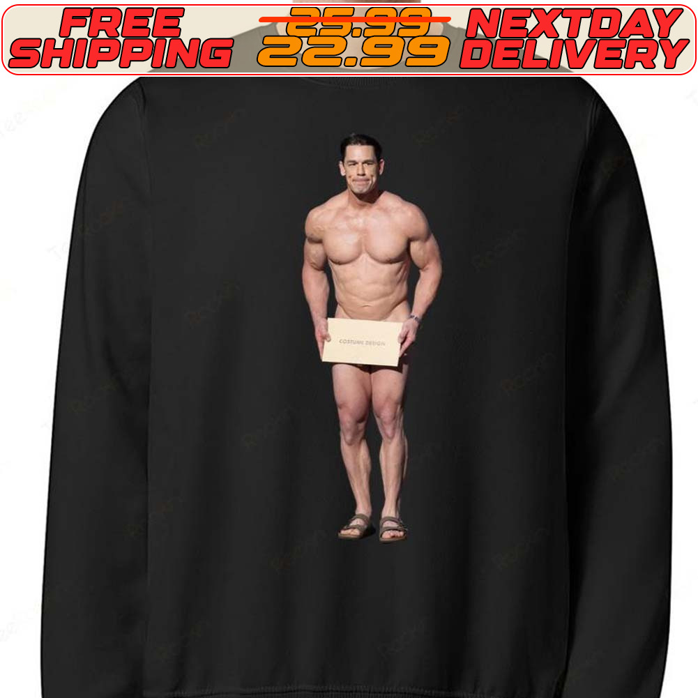 John Cena Nude As For Oscars 2024 Shirt