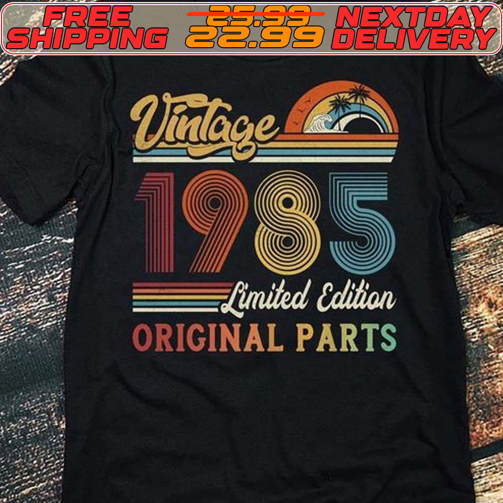 Vintage 1985 Limited Edition Original Parts Shirt