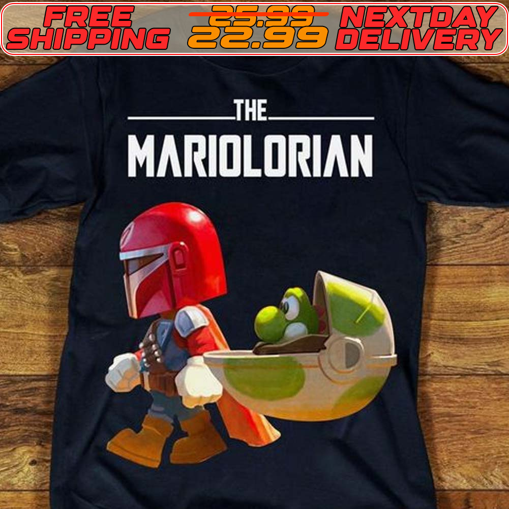 The Mandalorian Super Mario Nintendo Star Wars Shirt
