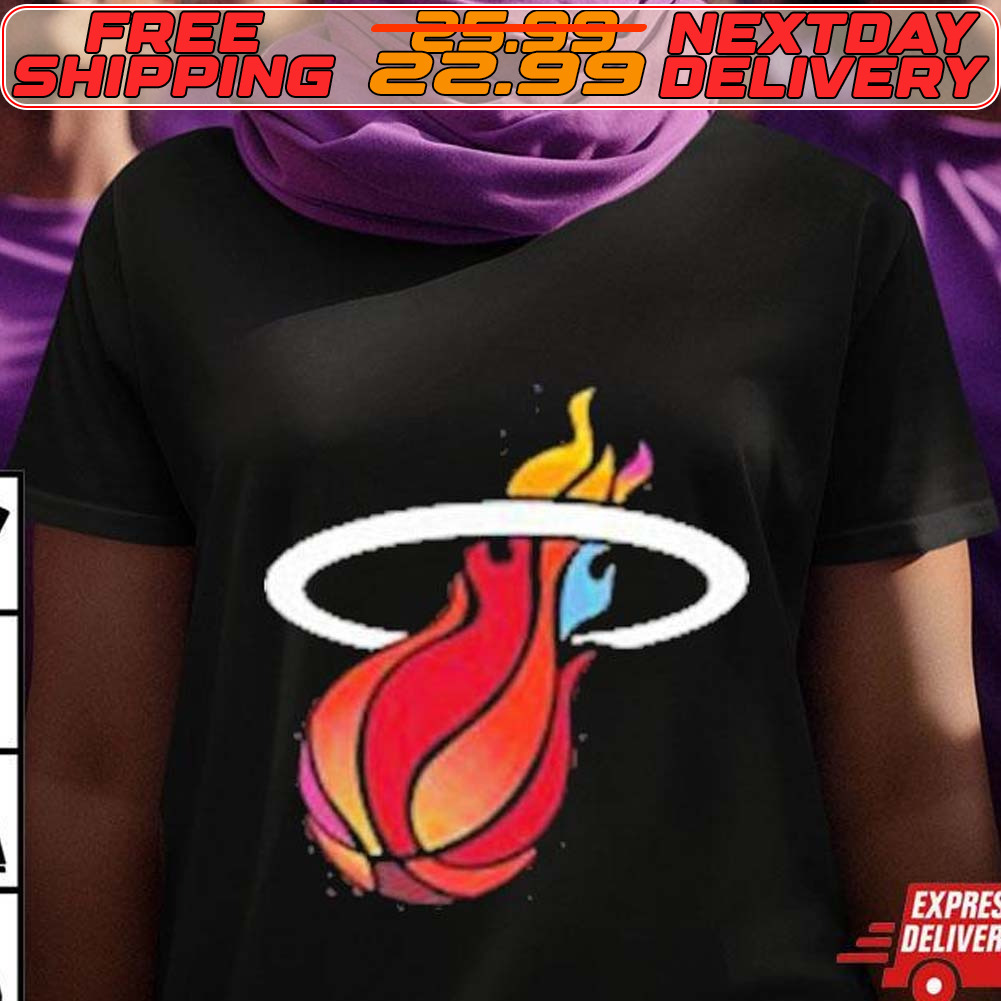 New Era Miami Heat Mashup Logo Women’s Attractive Shirt