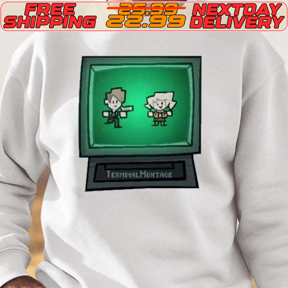 Cop And Presidents Baby Terminal Montage Shirt