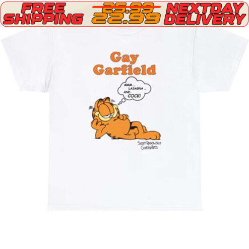 Gay Garfield The Cat Vintage  Shirt