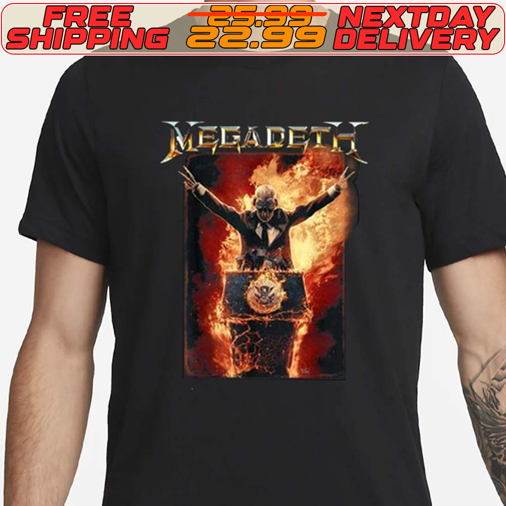 Top Megadeth Vixon Shirt