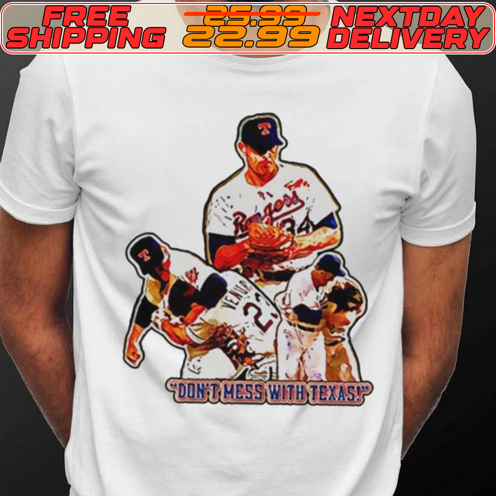 Texas Rangers Don’t Mess With Texas Art Shirt