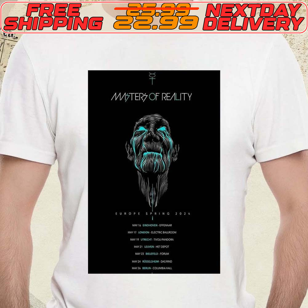 Poster Masters Of Reality Europe Spring 2024 Shirt