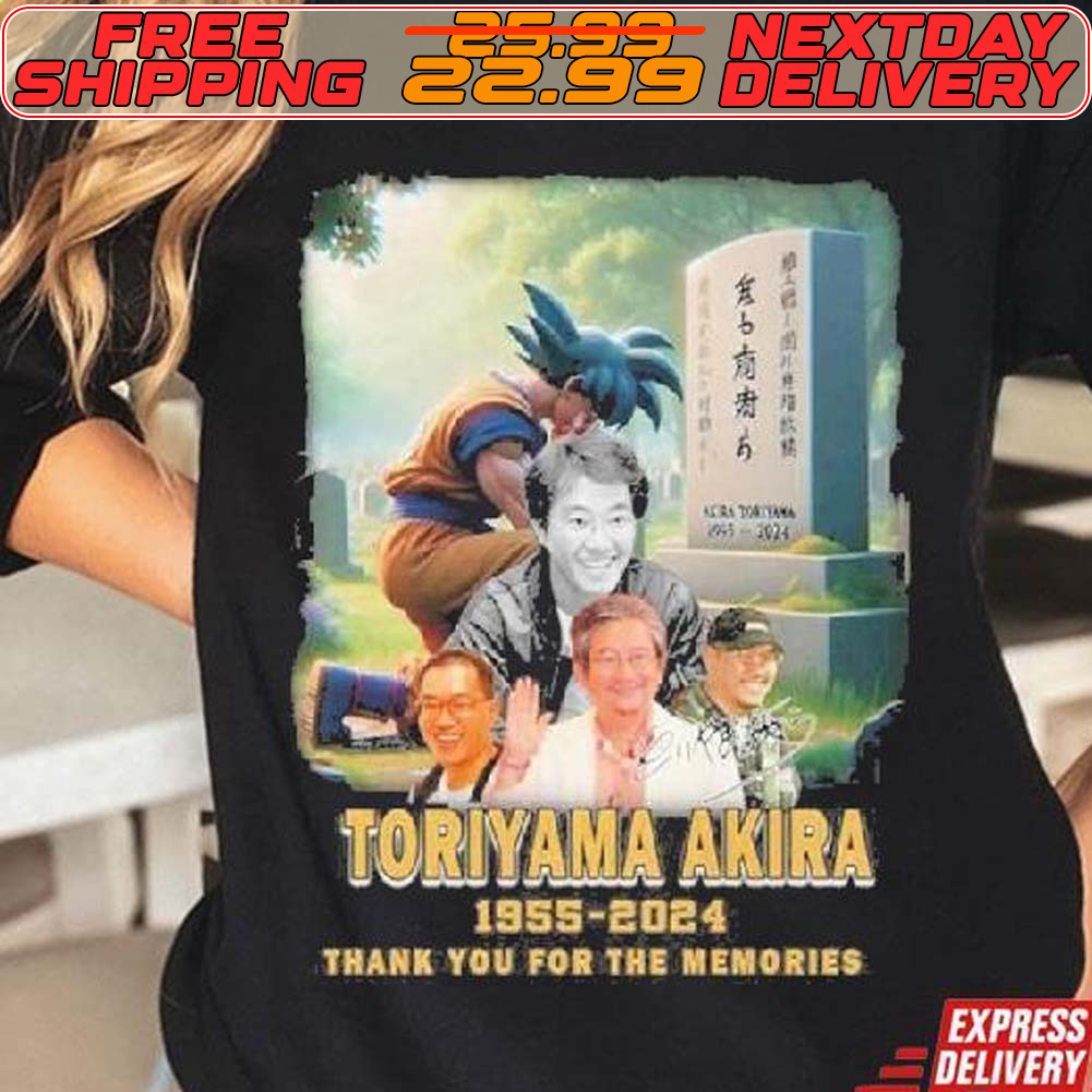 Akira Toriyama 1955 2024 Dragon Ball Thank You Forever Shirt