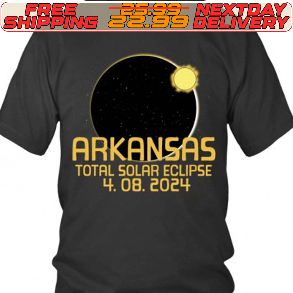 Arkansas Total Solar Eclipse 4 08 2024 Shirt