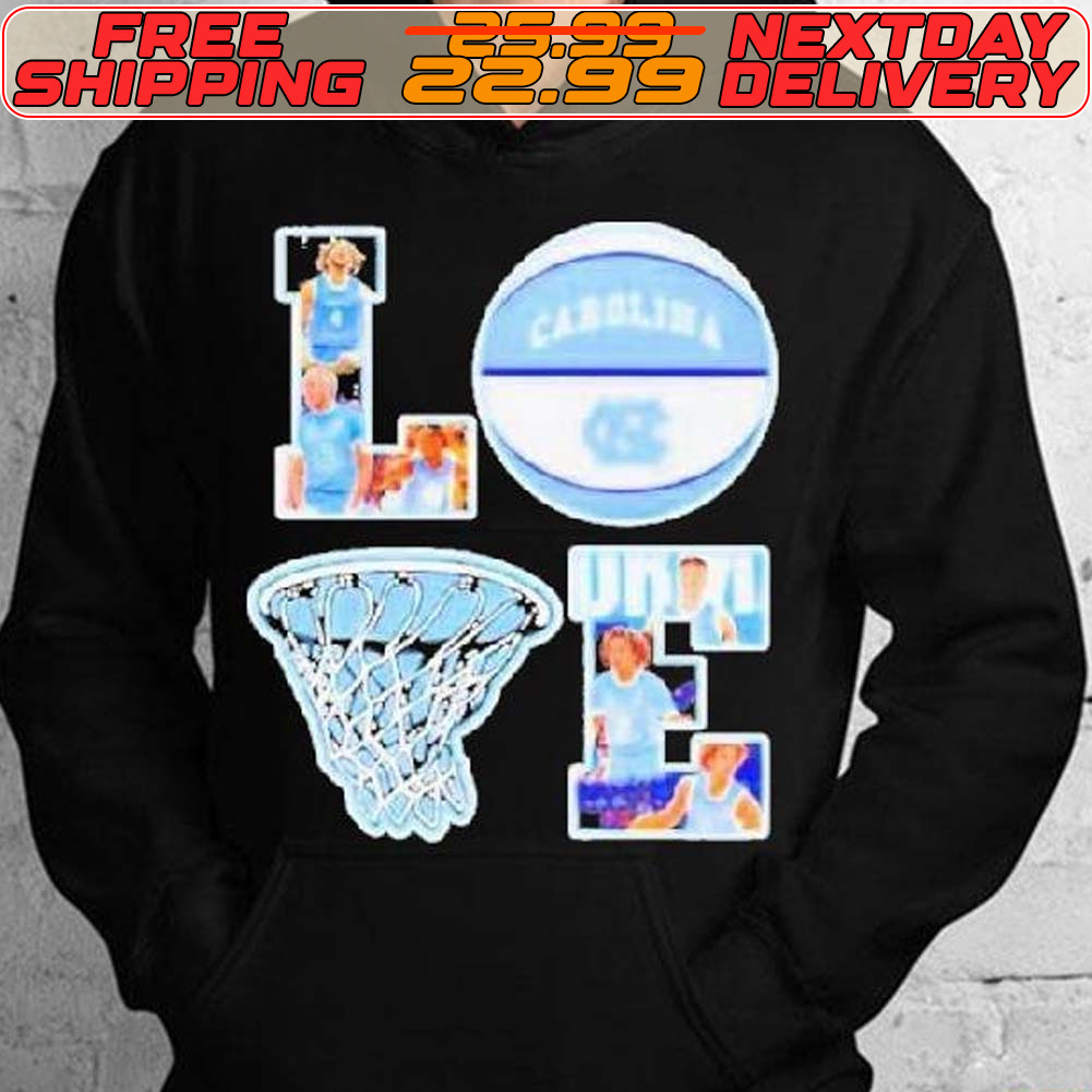 North Carolina Tar Heels Basketball Love Shirt