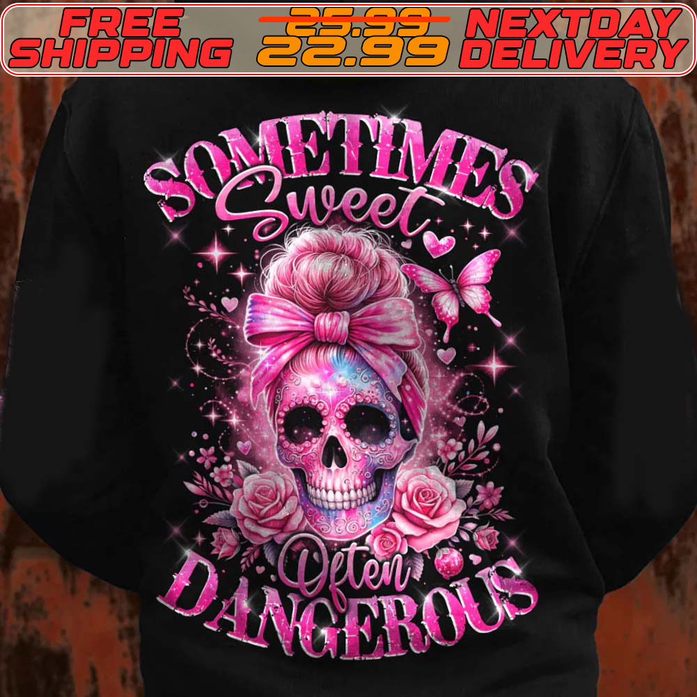 Skull Karma Fairy Sometimes Sweet Often Dangerous Shirt