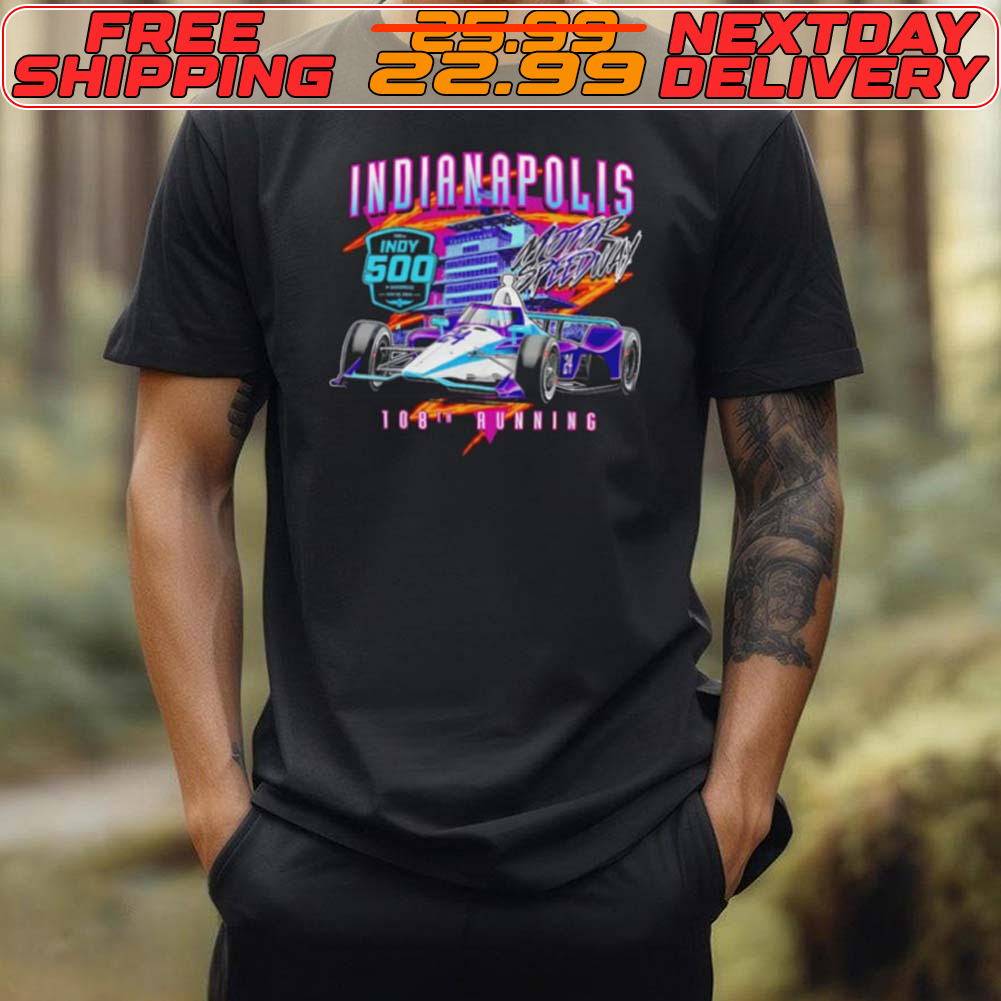 Indianapolis Motor Speedway 2024 Indy 500 Throwback 108th Running Shirt