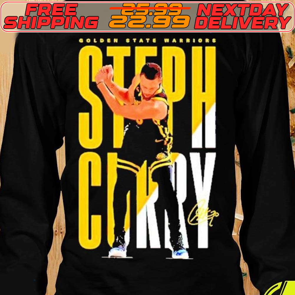 Golden State Warriors Stephen Curry Golf Celebration Signature Shirt
