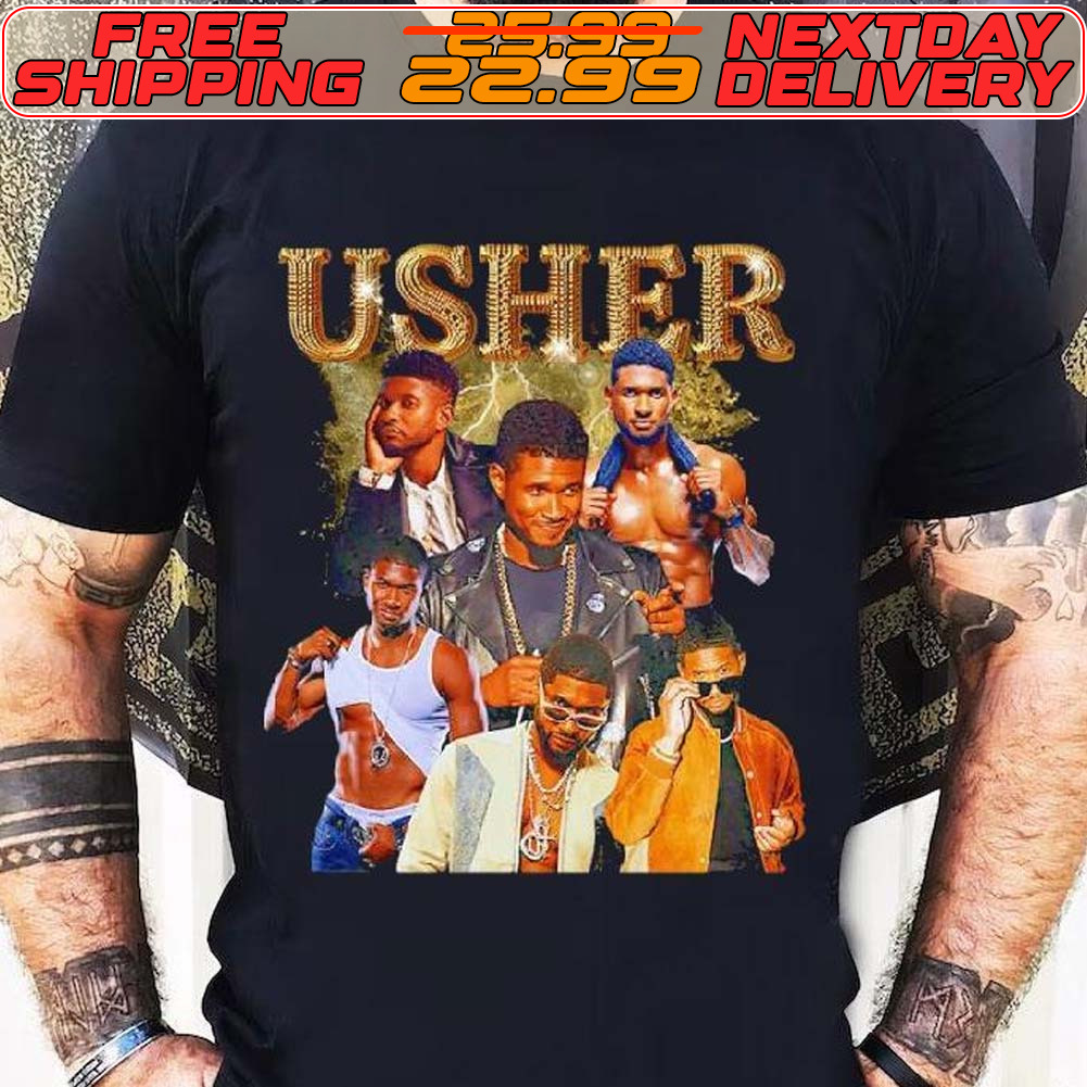 Awesome Usher Rnb Music Graphic Shirt