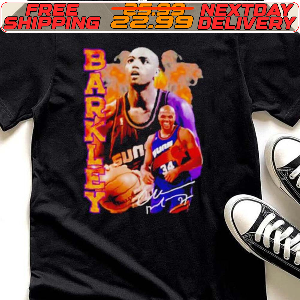 Charles Barkley Basketball Player Signature Shirt