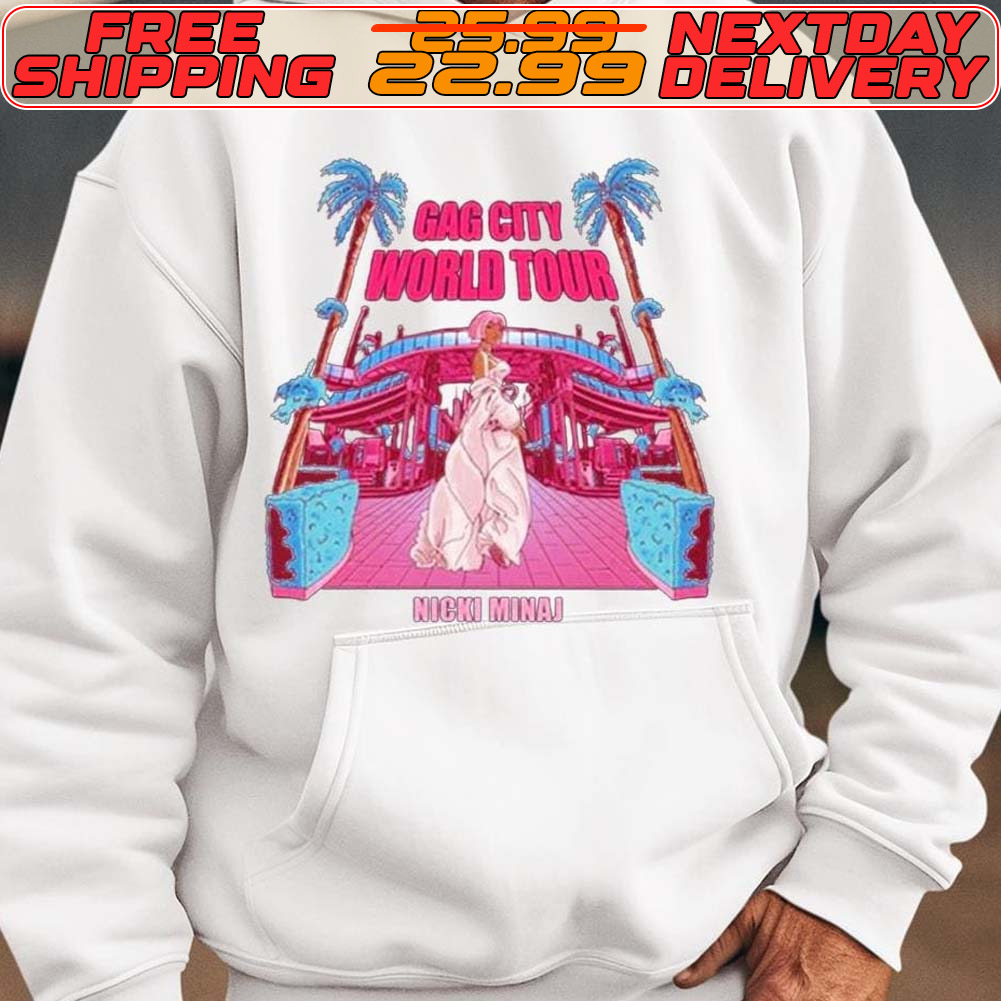 Nicki Minaj Gag City World Tour 2024 Shirt