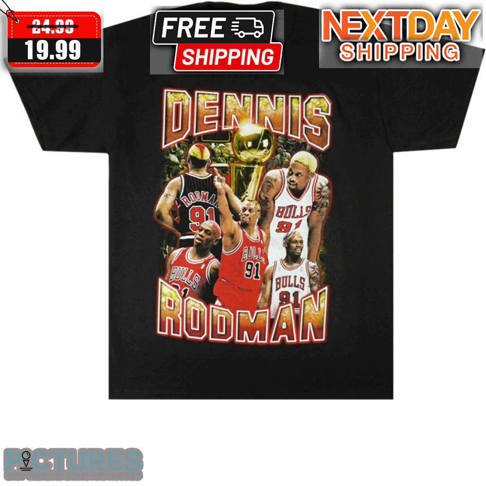 Dennis Rodman 91 Chicago Bulls Shirt