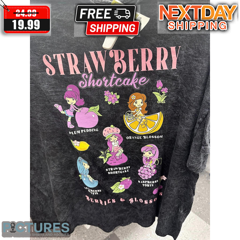 Strawberry Shortcake Berries Blossoms Shirt